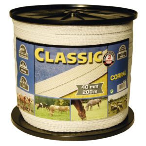 Corral Classic Fencing Tape 200m x 20mm