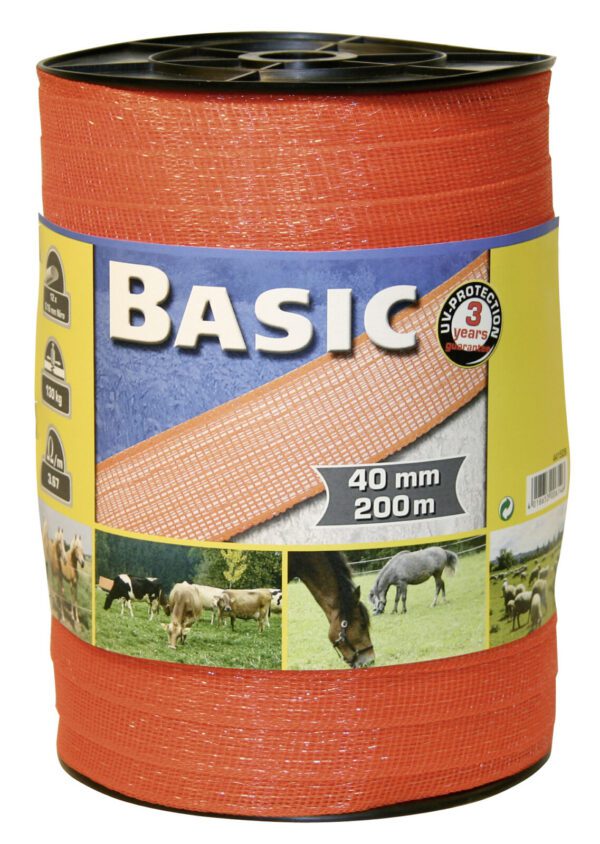 Corral Basic Fencing Tape 200m x 40mm