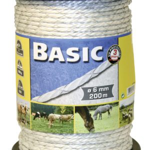Corral Basic Fencing Rope c/w Tinned Iron Wires 200m 