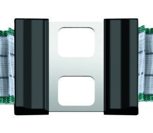 Corral Tape Connector Litzclip Galvanised Steel -40mm x 5 Pack
