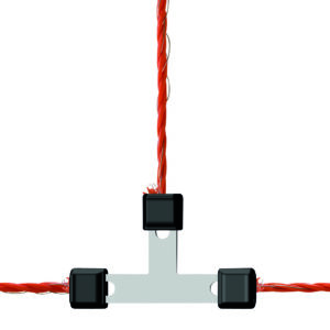 Corral Wire TxConnector Litzclip Galvanised - 3mm x 5 Pack