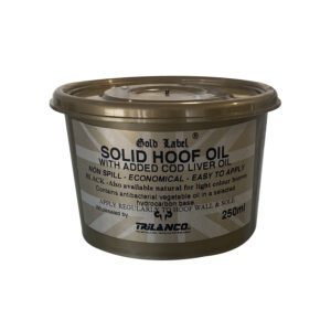 Gold Label Solid Hoof Oil Black
