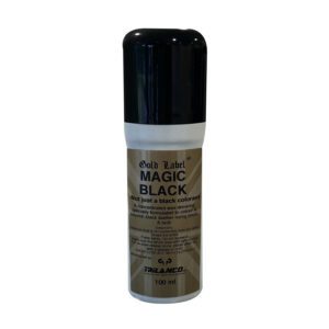 for black leather tack & boots