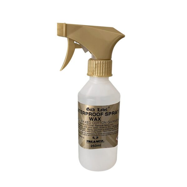 Gold Label Waterproof Spray Wax 250ml fgor clothing