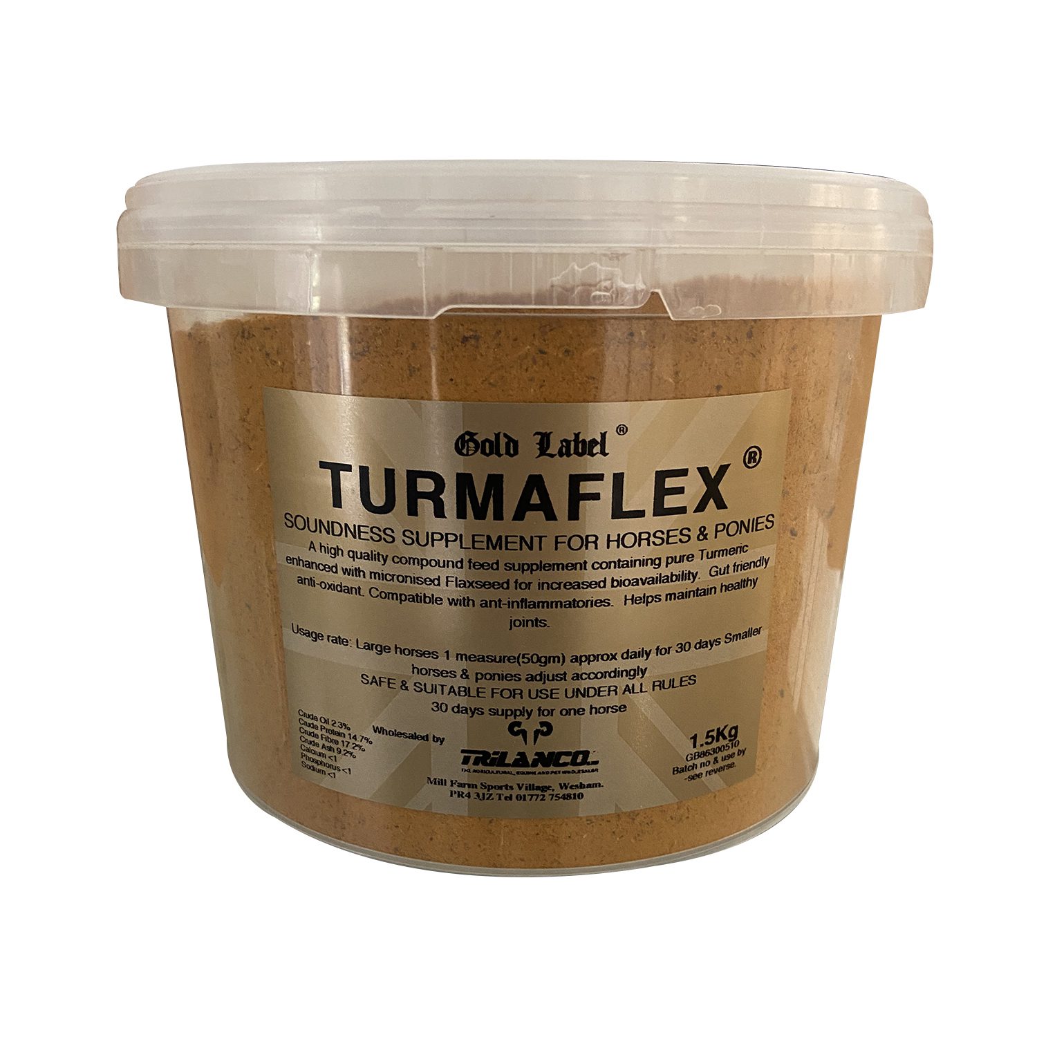Gold Label Turmaflex for equine joints and mobility
