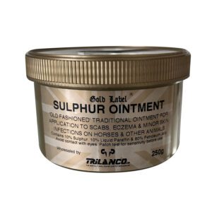 Gold Label Sulphur Ointment for skin wounds