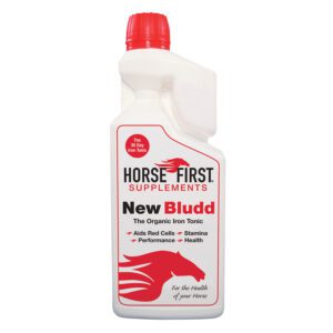 Iron tonic for healthy athletic blood levels when horses are lacking stamina.