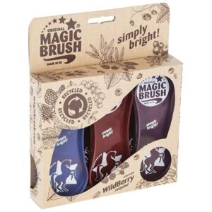 MagicBrush 3 Pack foe all types of horse hair