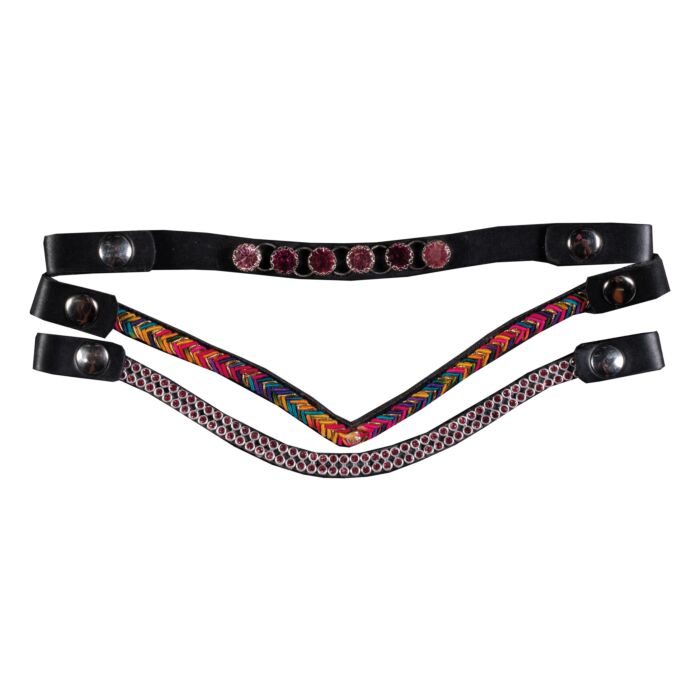 HKM Browbands -Hobby Horsing- set of 3 - Image 4
