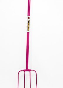 Caldwells 4 Prong Tubular Muck Fork PT Click & Collect - Pink