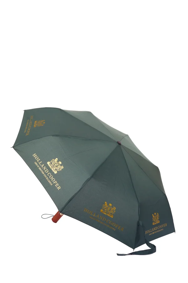 Holland Cooper Mini Umbrella -Green 
