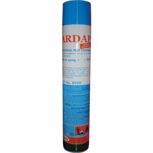 Pest control spray for use against all flying and crawling insects.