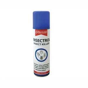 An insecticide for the control of household insects. Kills fleas, ants, cockroaches, earwigs, bedbugs and most other insects.