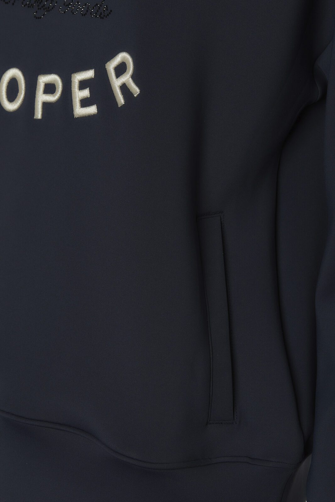 Holland Cooper Crystal Crew Neck Sweat -Ink Navy - Image 8