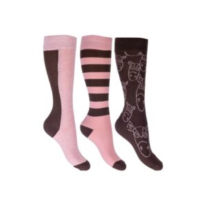 HKM Kids Riding Socks -Houston- Set of 3