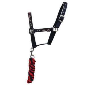Hy Equestrian Thelwell Collection Practice Makes Perfect Head Collar & Lead Rope