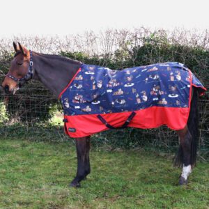 StormX Original 0 Turnout Rug - Thelwell Collection Practice Makes Perfect