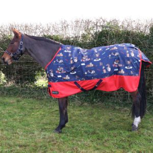 StormX Original 100 Turnout Rug - Thelwell Collection Practice Makes Perfect