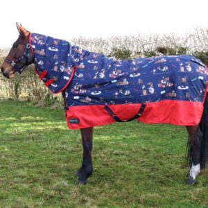 StormX Original 200 Combi Turnout Rug - Thelwell Collection Practice Makes Perfect