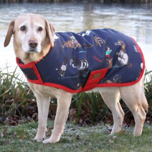 Benji & Flo Thelwell Collection Practice Makes Perfect Dog Coat