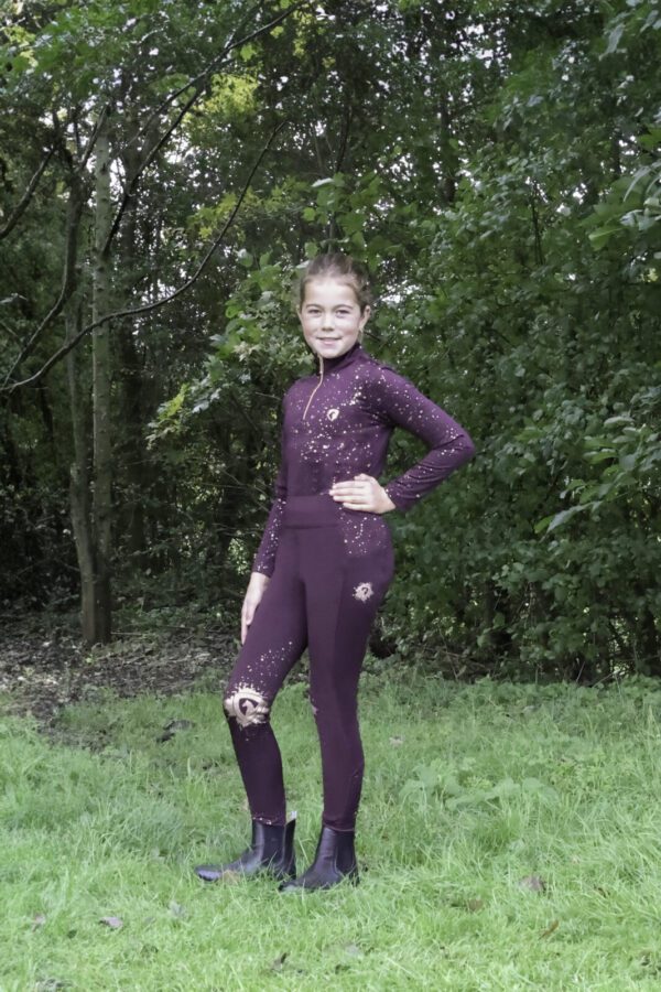 Hy Equestrian Enchanted Collection Riding Tights -Children's 