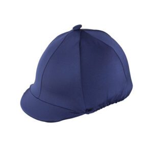 Hy Equestrian Lycra Hat Cover with Peak Pocket