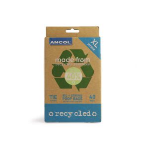 Ancol Made From Flat Pack Poop Bags -40 Bags