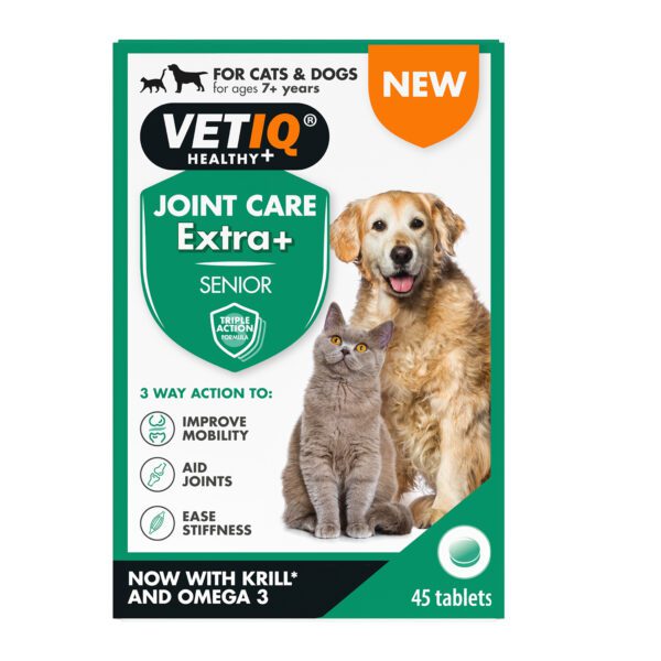 Specially formulated for senior dogs and cats from 7+ years old.