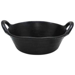 Recycled Rubber Eco-Skip Small Black 12L