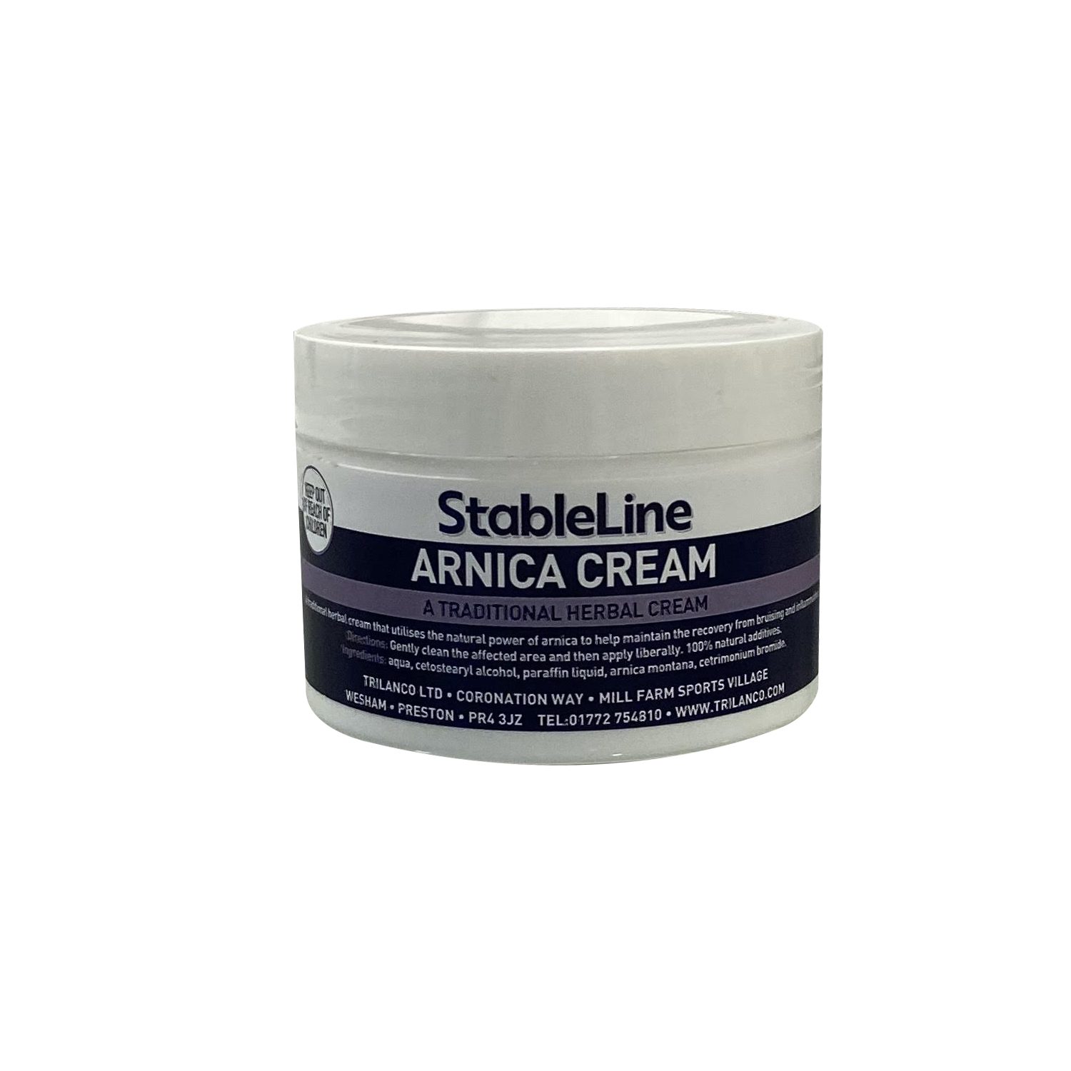 A traditional herbal cream that utilises the natural power of arnica