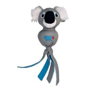 Reinforced material delivers long lasting fetching, tugging and shaking fun with minimal stuffing for less mess.