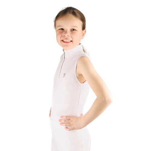 Hy Equestrian Children's Sleeveless Show Shirt -Eden - Image 4