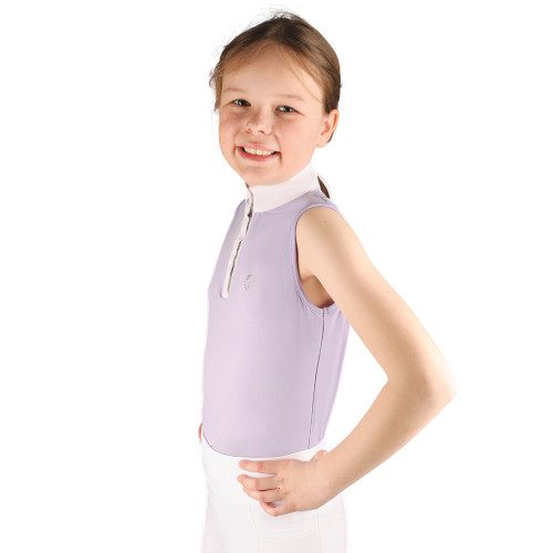 Hy Equestrian Children's Sleeveless Show Shirt -Eden - Image 3