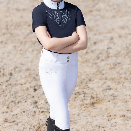 Coldstream Next Generation Diamante Riding Tights -Ledmore - Image 3