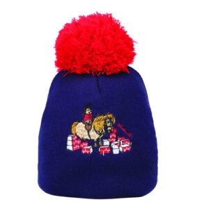 Hy Equestrian Thelwell Collection Bobble Hat -Practice Makes Perfect 