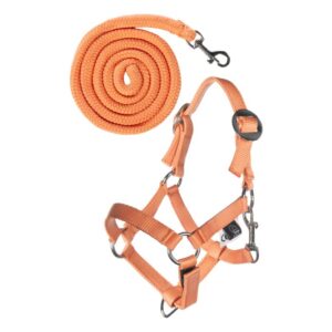 HKM Basic Head Collar & Lead Rope -Hobby Horsing