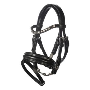 HKM Leather Bridle -Hobby Horsing