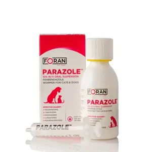 Foran Pet Care Parazole Wormer for Cats & Dogs 100ml