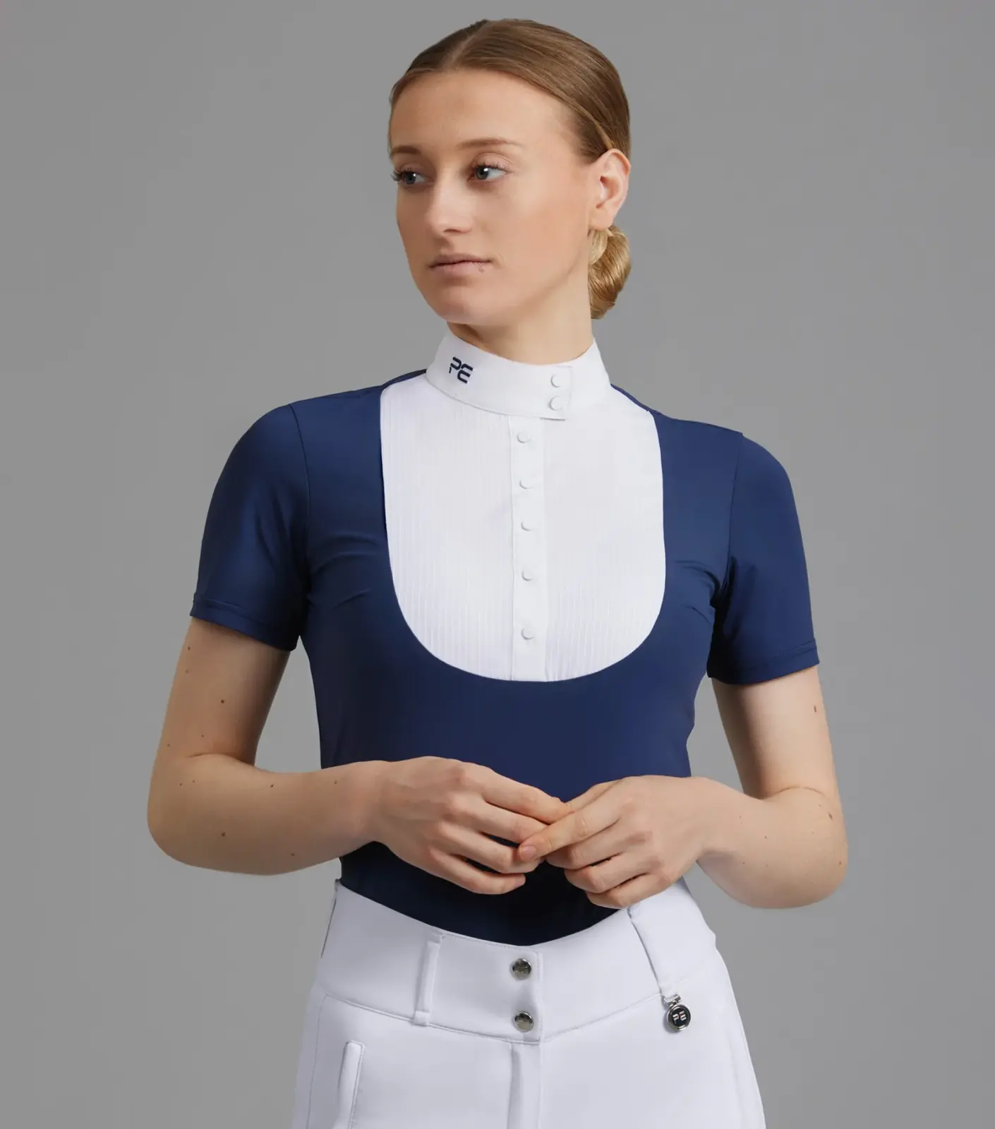 Premier Equine Ladies Short Sleeve Competition Shirt -Famosa - Image 4