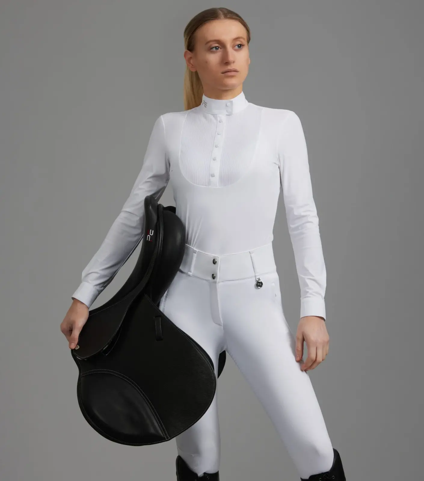Premier Equine Long Sleeve Competition Shirt -Navarr