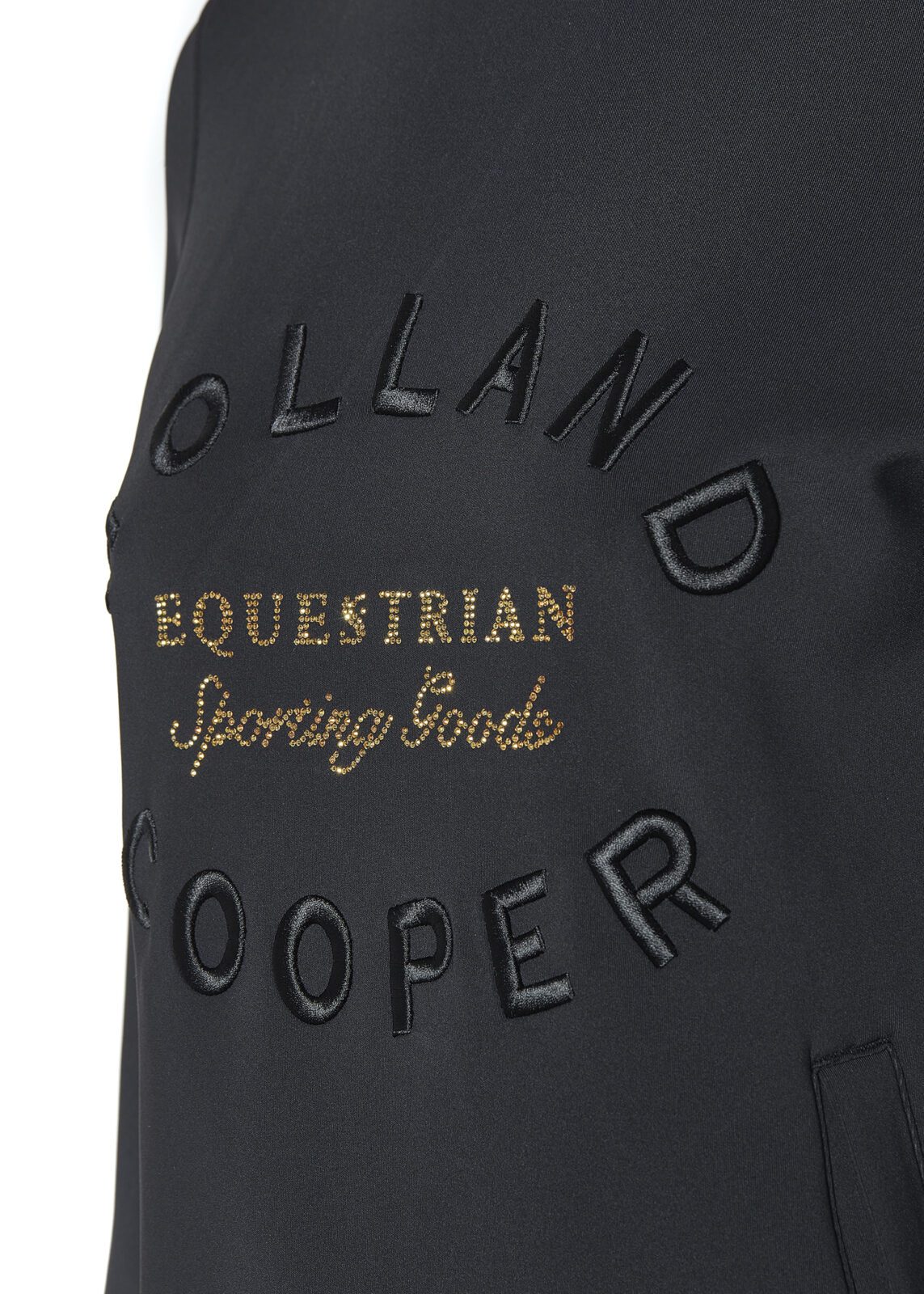 Holland Cooper Crystal Crew Neck Sweat -Black - Image 9