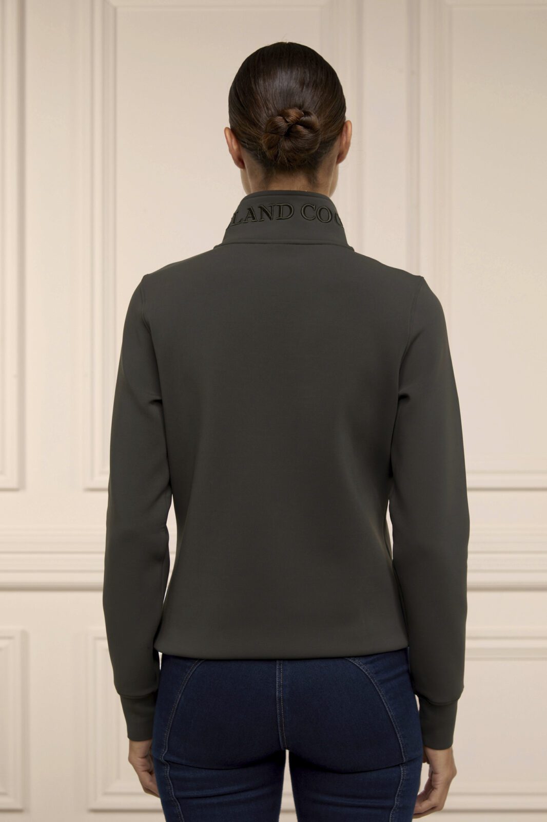 Holland Cooper Training Henley -Dark Olive - Image 3