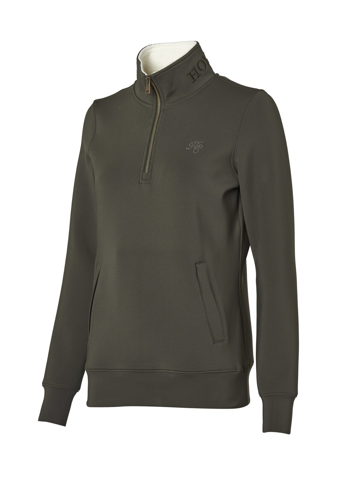 Holland Cooper Training Henley -Dark Olive - Image 7