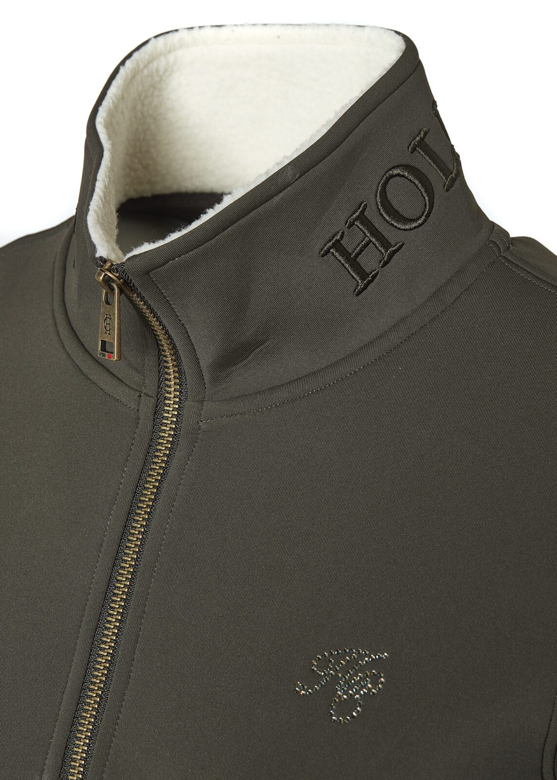 Holland Cooper Training Henley -Dark Olive - Image 10