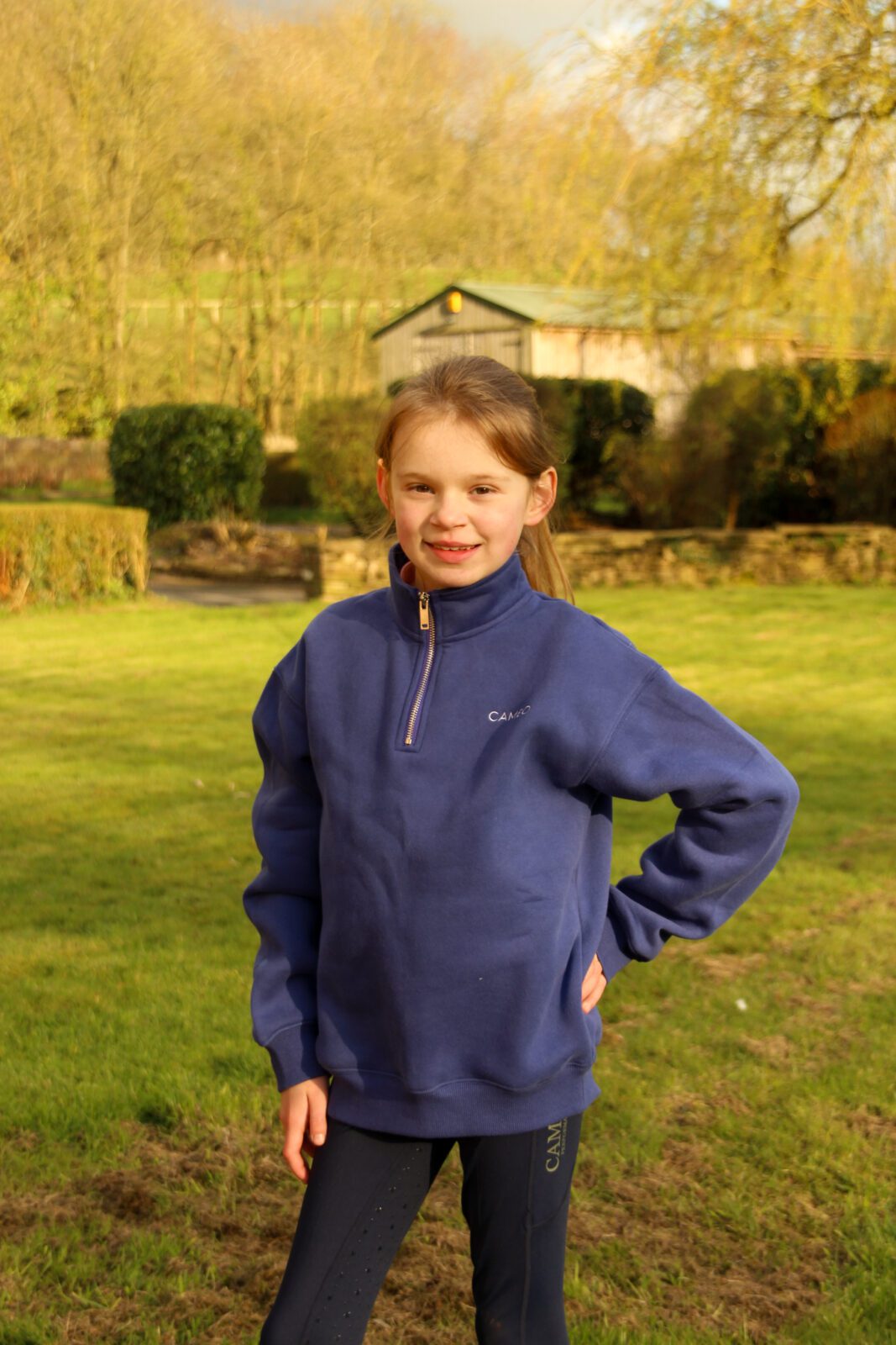 Cameo Equine Mid Layer Sweatshirt -Junior - Image 7