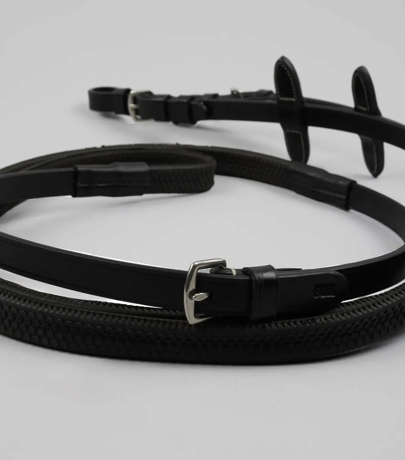 Premier Equine Rubber Grip Reins -Cassano