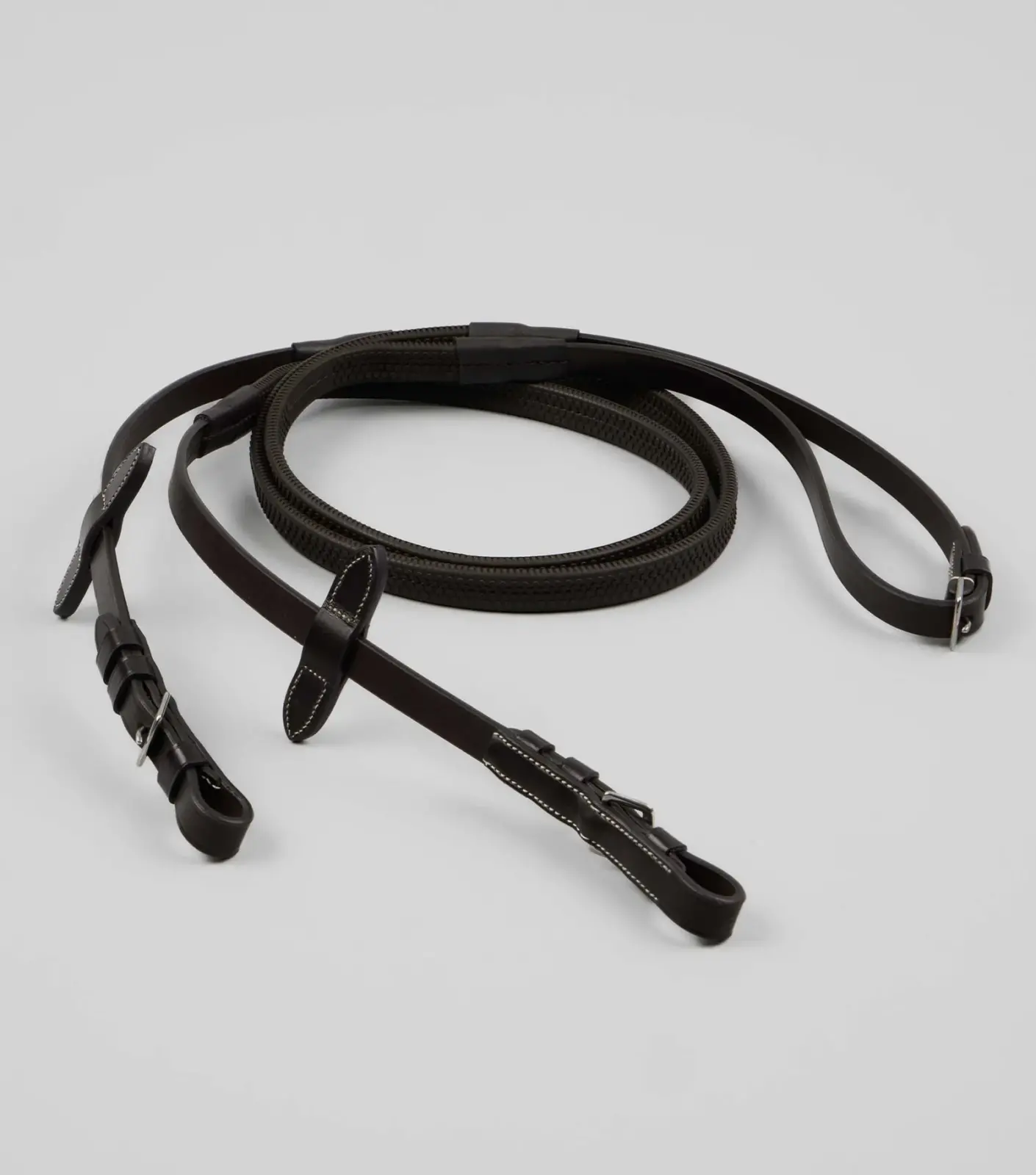 Premier Equine Rubber Grip Reins -Cassano - Image 8