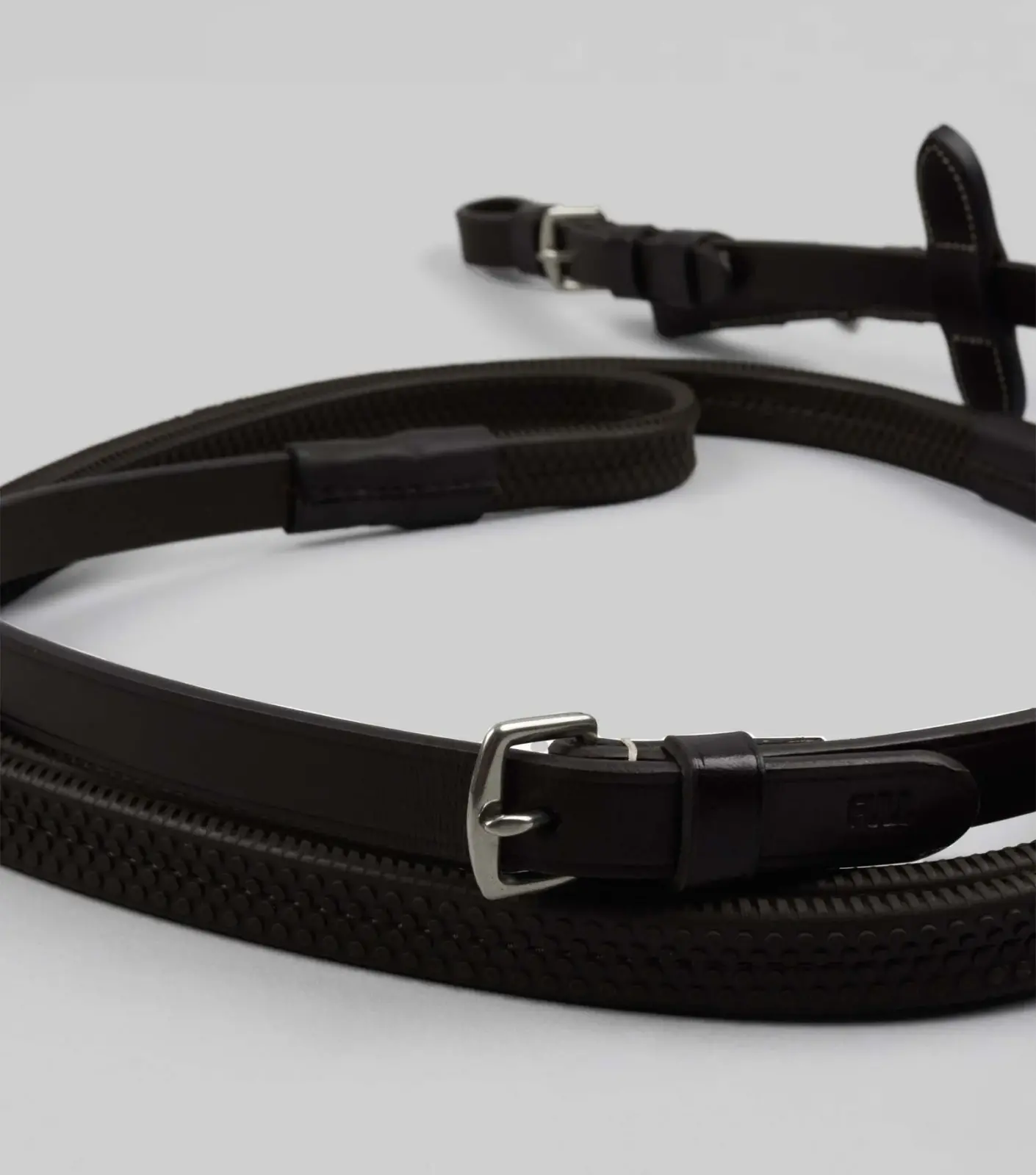 Premier Equine Rubber Grip Reins -Cassano - Image 2