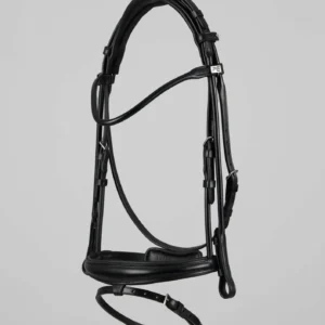 Premier Equine Rolled Leather Snaffle Bridle -Finetti 