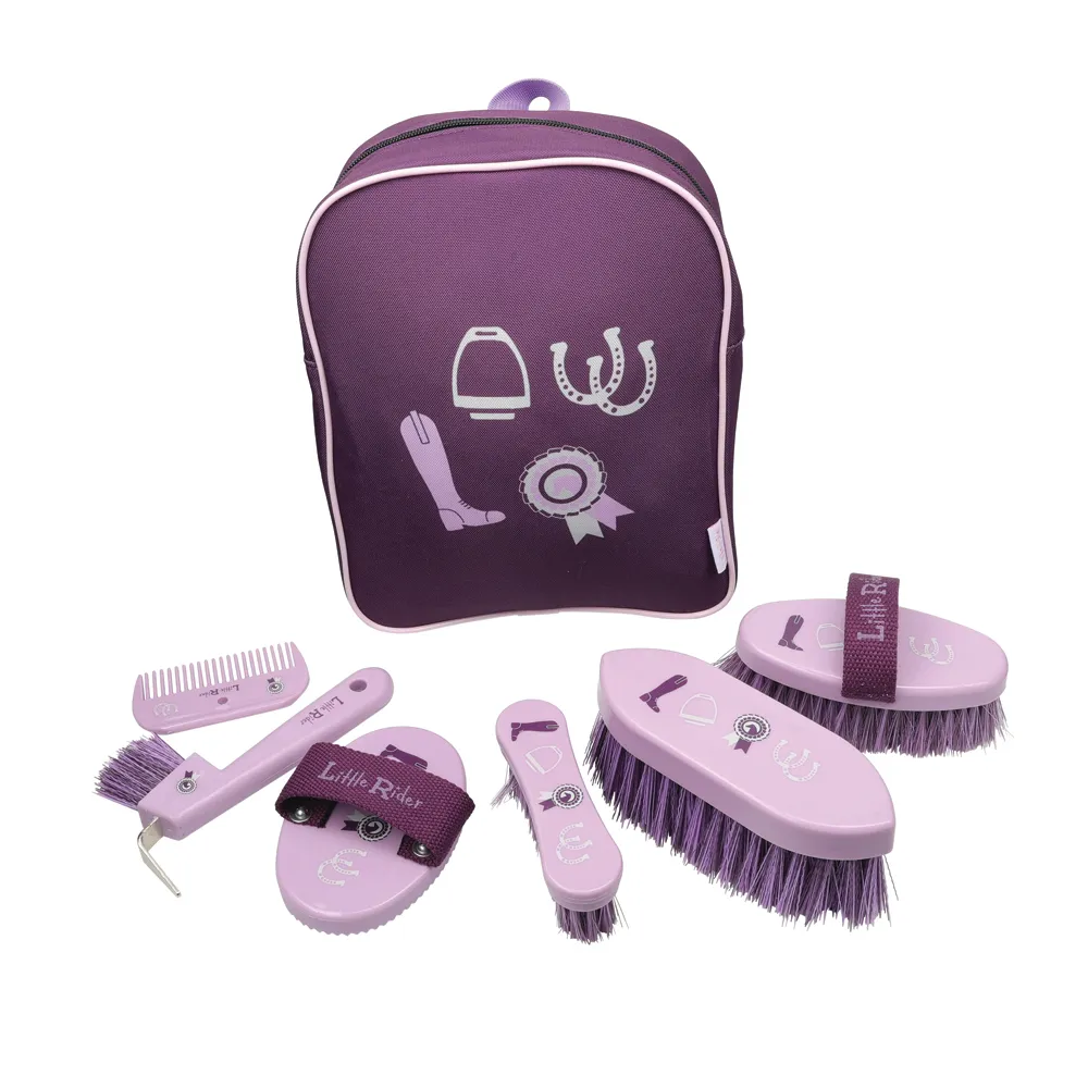 Little Rider Complete Grooming Kit Rucksack -Giddy Up Gymkhana